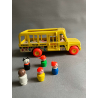 Vintage Fisher Price schoolbus